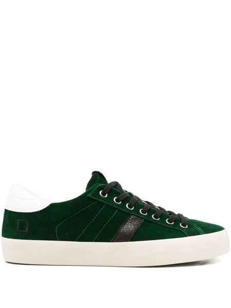  D.a.t.e. Hill Low Stripe-detail Sneakers - Green 