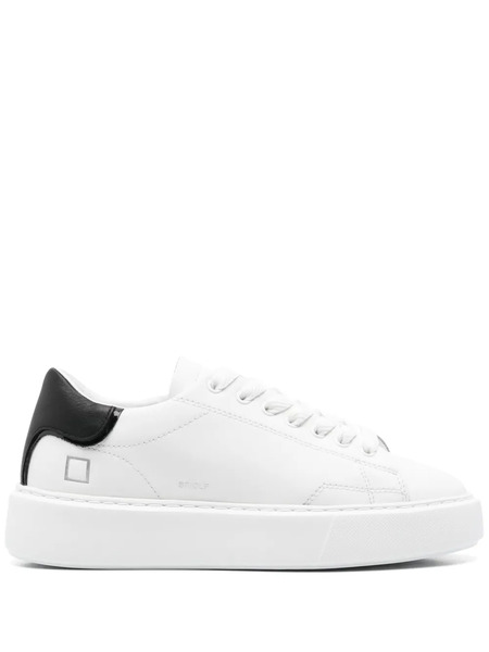  D.a.t.e. Leather Sneakers - White 