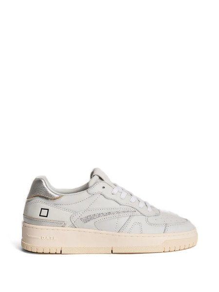  D.a.t.e. Perforated Glitter Sneakers - Grey 