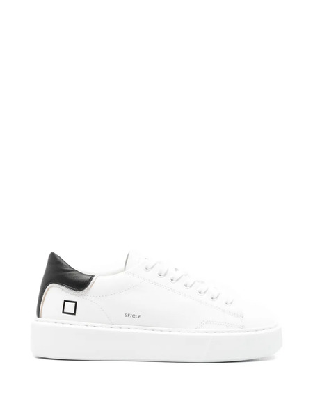  D.a.t.e. Sfera Logo-motif Sneakers - White 