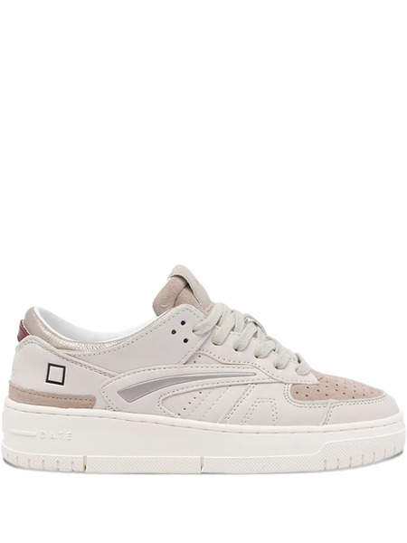  D.a.t.e. Torneo Suede Leather Sneakers - Neutrals 