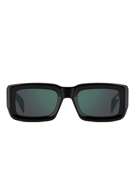  David Beckham Eyewear Rectangle-frame Sunglasses - Black 