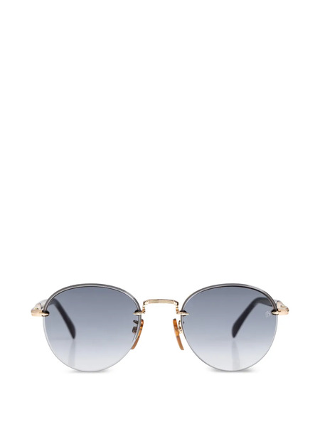  David Beckham Eyewear Round-frame Sunglasses - Grey 