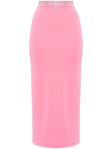  David Koma Crystal-embellished Midi Skirt - Pink 