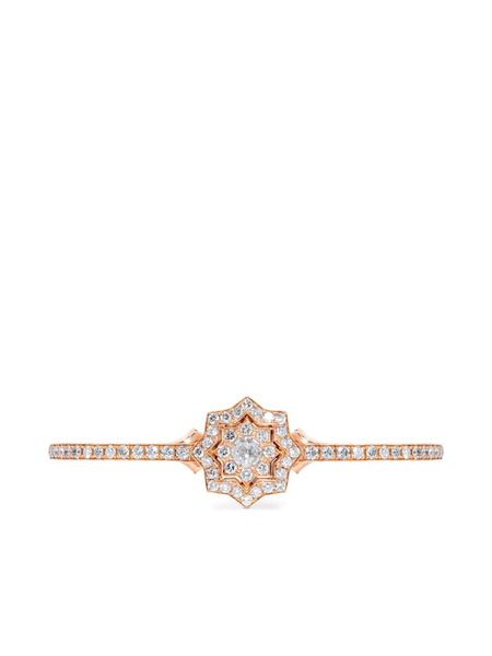  David Morris 18k Rose Gold Astra Bangle 
