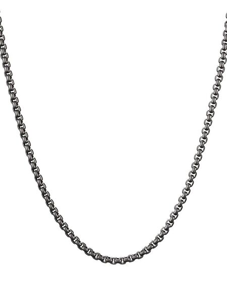  David Yurman Box Chain Necklace (2.7mm) - Silver 