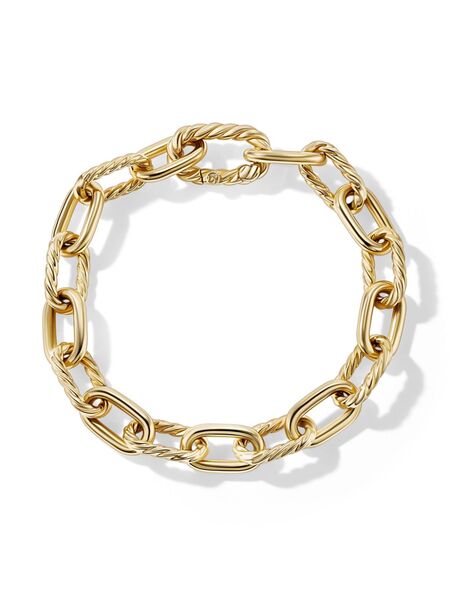  David Yurman 18kt Yellow Gold Dy Madison Chain Bracelet (8.5mm) 
