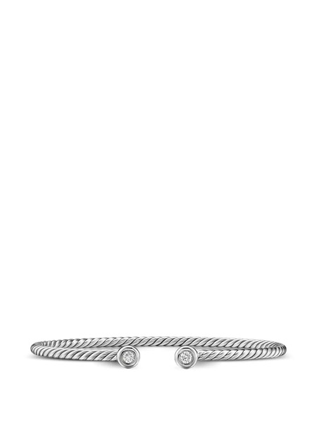  David Yurman Sterling Silver Flex Bracelet 