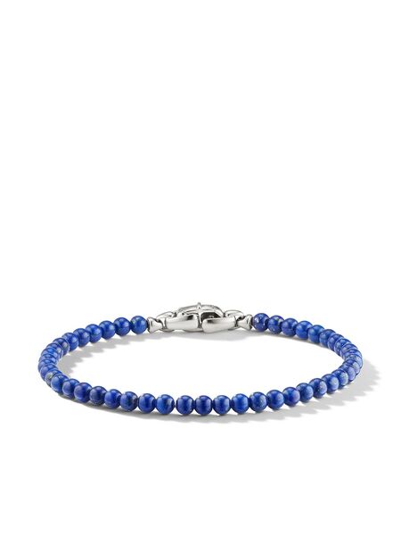  David Yurman Sterling Silver Spiritual Beads Bracelet (4mm) 