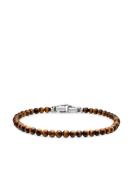  David Yurman Sterling Silver Spiritual Beads Bracelet (4mm) 