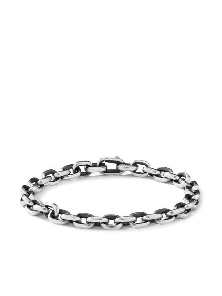  David Yurman Sterling Silver Wheat Chain Bracelet (6mm) 