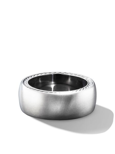  David Yurman Streamline Band Ring (9mm) - Silver 