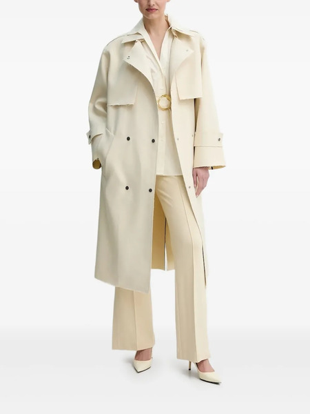  Day Birger Et Mikkelsen Chaplin Raw-edge Belted Coat - Neutrals 