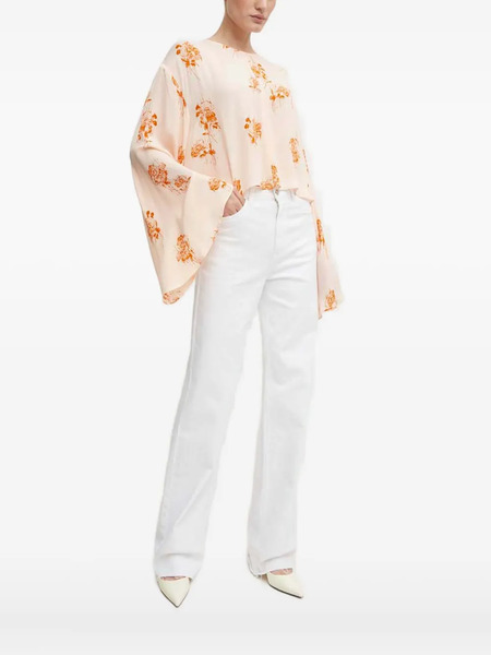  Day Birger Et Mikkelsen Floral Patterned Top - Orange 