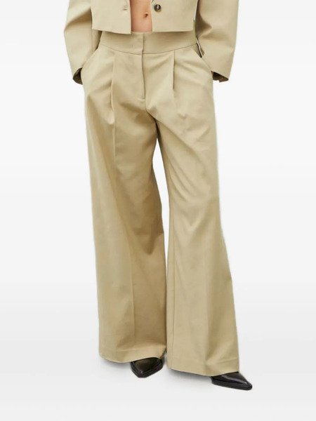  Day Birger Et Mikkelsen Maverick Pleated Trousers - Neutrals 
