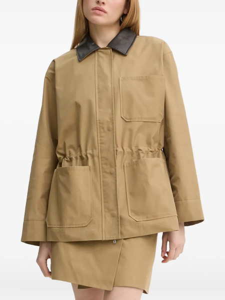  Day Birger Et Mikkelsen Pocket Drawstring Jacket - Green 