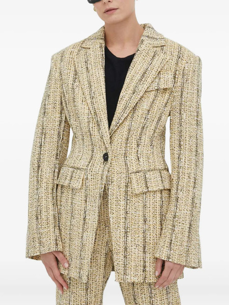  Day Birger Et Mikkelsen Single-breasted Tweed Blazer - Neutrals 
