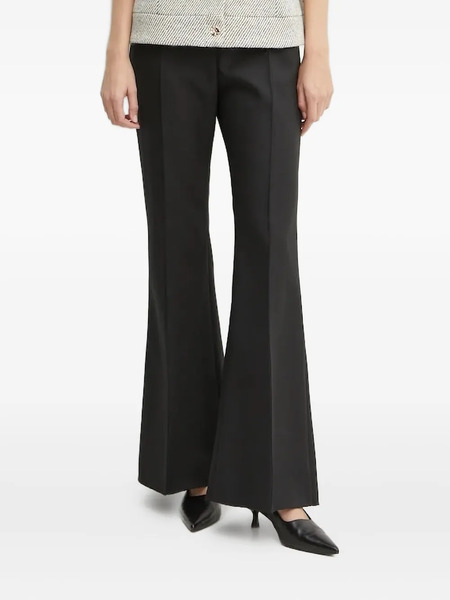  Day Birger Et Mikkelsen Split-hem Flared Trousers - Black 