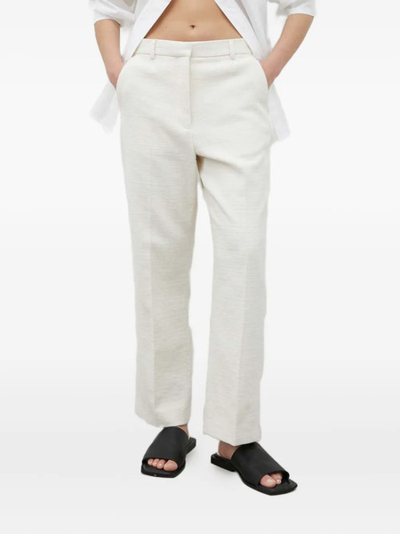  Day Birger Et Mikkelsen Textured Trousers - White 