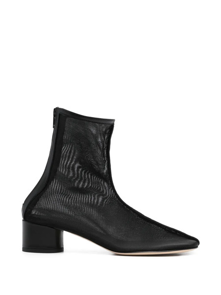  Dear Frances Harlie Round-toe Boots - Black 