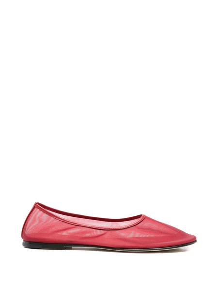  Dear Frances Round-toe Ballet Flats - Red 