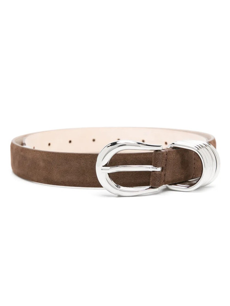  Déhanche Hollyhock Suede Belt - Brown 