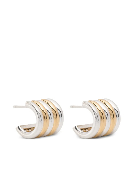  Déhanche Hoop-shape Earrings - Silver 