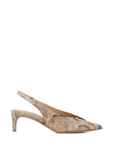  Del Carlo Pointed Slingback Pumps - Neutrals 