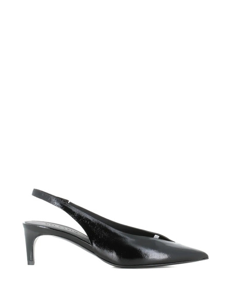  Del Carlo Slingback Pointed-toe Pumps - Black 