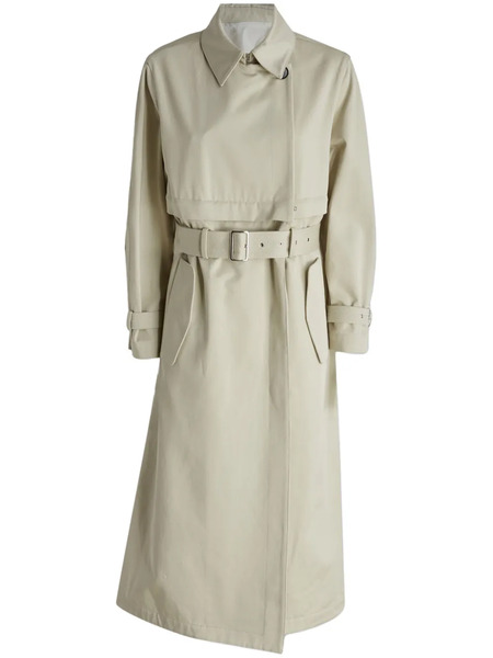  Del Core Gabardine Trench Coat - Neutrals 