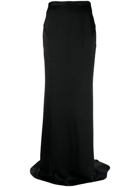  Del Core High-waisted Maxi Skirt - Black 