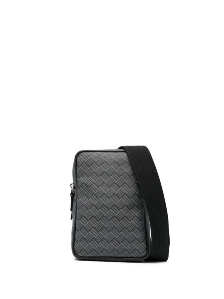  Delage Sling Canvas Crossbody Bag - Grey 