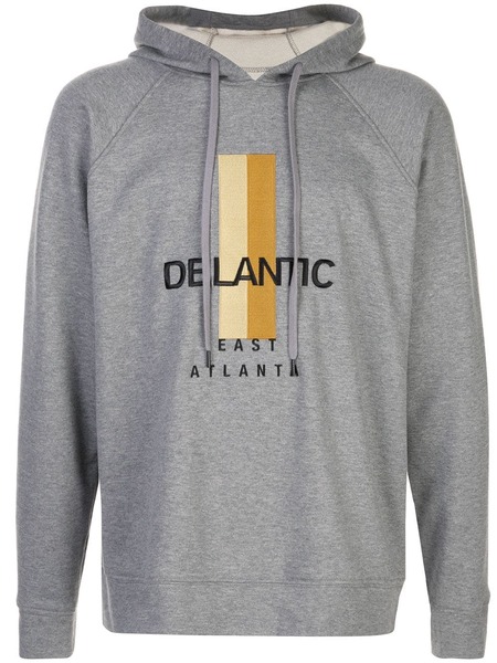 Delantic East Atlanta Runway Fleece Hoodie - Grey 