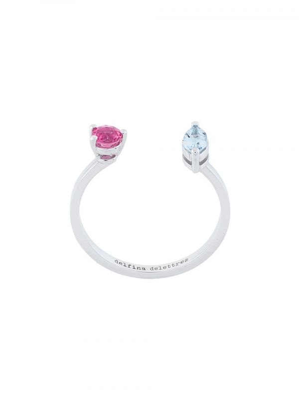  Delfina Delettrez Dots Ring - Metallic 