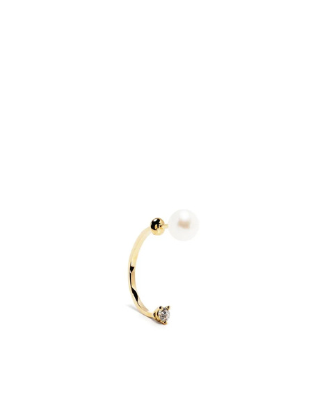  Delfina Delettrez 18kt Yellow Gold Dots Earring 