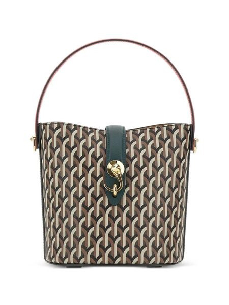  Dell'est Tuba Pattern Tote Bag - Brown 