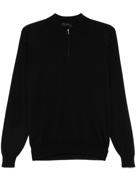  Dell'oglio Half-zip Sweater - Black 