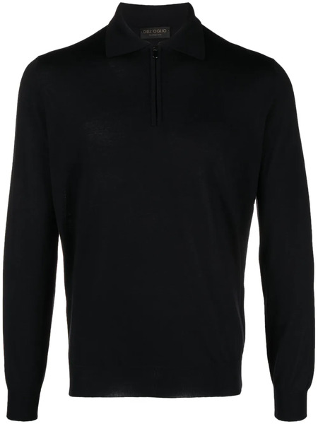  Dell'oglio Half-zip Sweater - Blue 