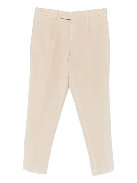  Dell'oglio Pleated Corduroy Trousers - Neutrals 