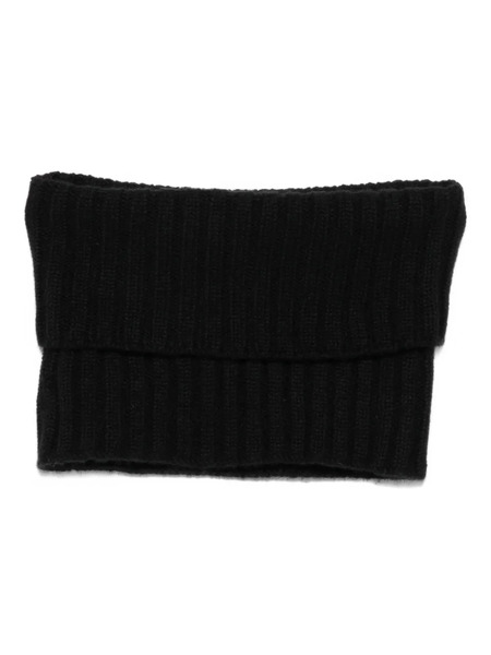  Dell'oglio Ribbed Scarf - Black 