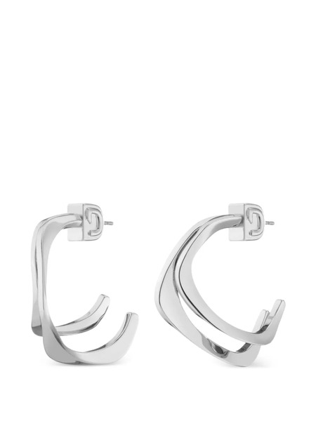  Demarson New York Sandro Hoop Earrings - Silver 