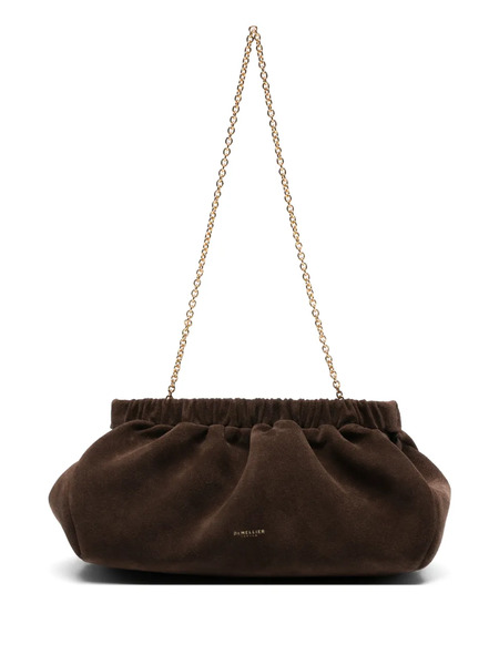  Demellier Miami Suede Clutch Bag - Brown 