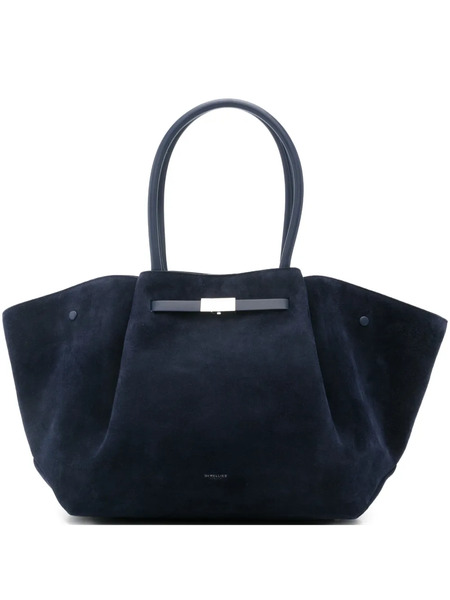  Demellier New York Suede Shoulder Bag - Blue 