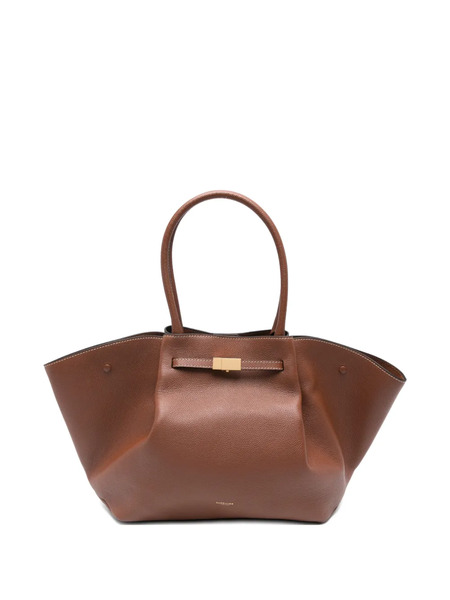  Demellier The New York Stitching Tote Bag - Brown 