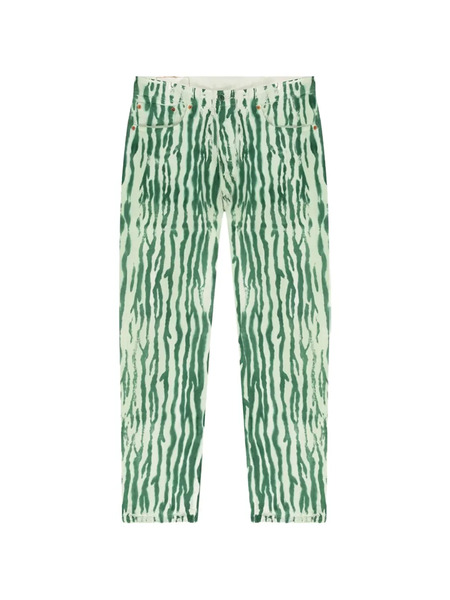  Denim Tears Striped Jeans - Green 