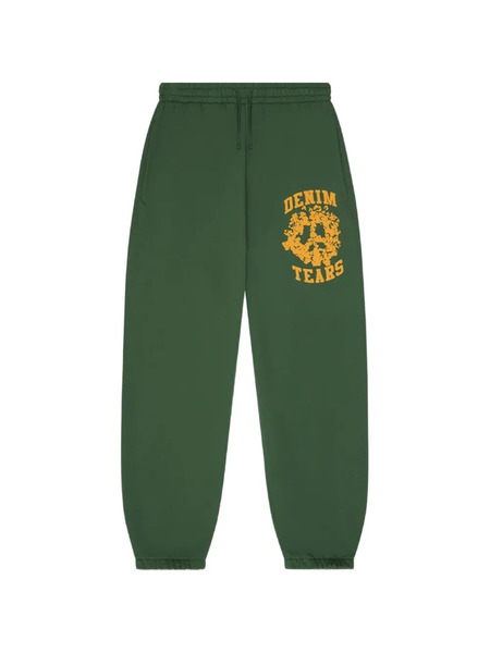  Denim Tears University Graphic-print Sweatpants - Green 