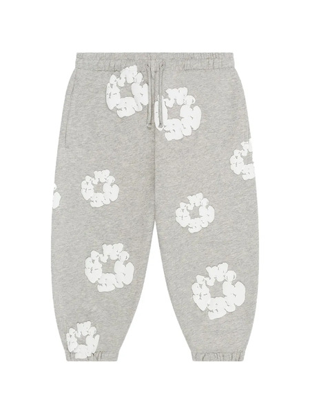  Denim Tears Wreath Cotton Sweatpants - Grey 