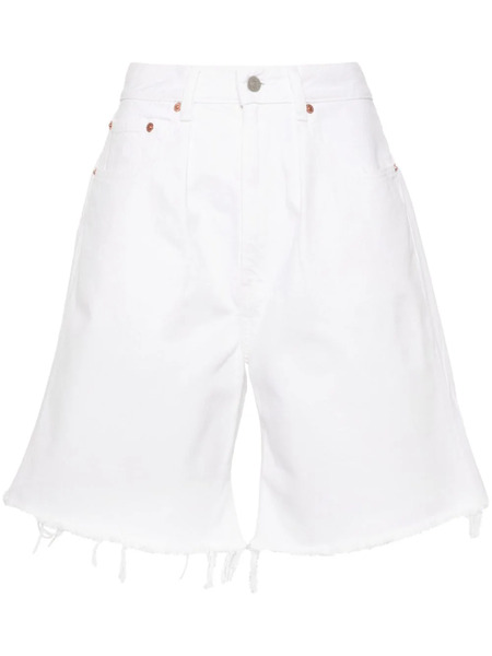  Denimist Brooke Cotton Shorts - White 