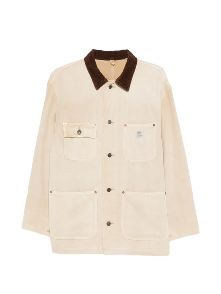  Denimist Corduroy Collared Jacket - Neutrals 