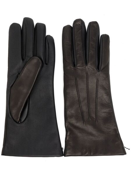  Dents Maisie Leather Touch-screen Gloves - Black 